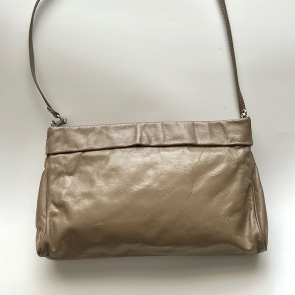 Karnig Mann Vintage Taupe Crossbody Bag - Picture 3 of 10